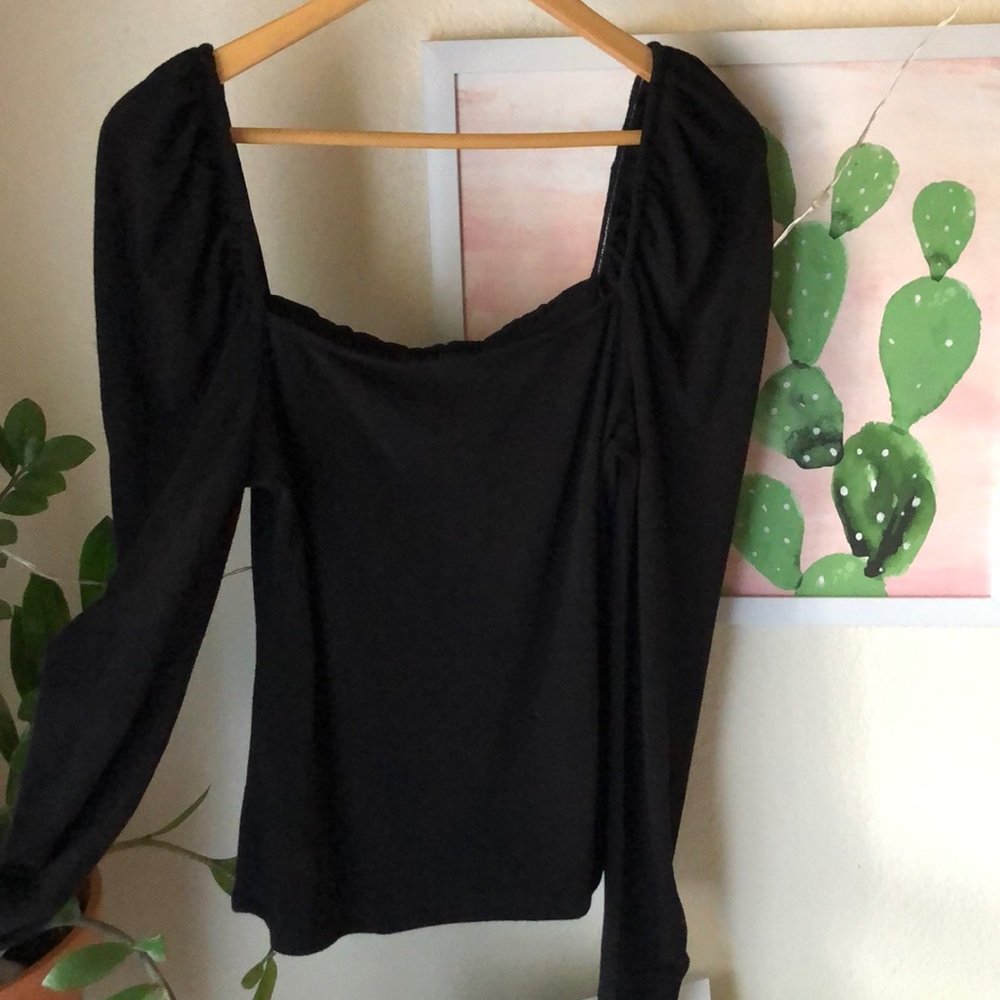 Something Navy - Puff long sleeve